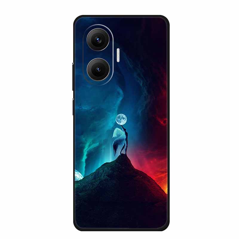 Phone Case For Redmi Turbo 4 Pro 5G Back Cover Case Black Silicone Soft Funda Para For Xiaomi Redmi Turbo 4 Pro Case Coque Shell
