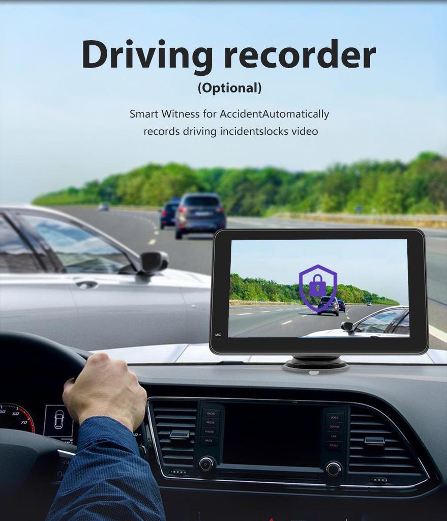 7-дюймовый беспроводной экран CarPlay - Эксклюзив для трансграничной торговли