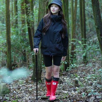 Складные резиновые сапоги ассоциации диких птиц женские, для дождливой погоды, для альпинизма, непромокаемая обувь, нескользящая, для активного отдыха, для походов