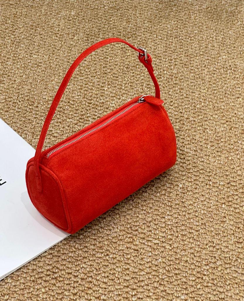 Женская сумка-подмышка из матовой коровьей кожи, натуральная кожа - Осень/Зима, универсальная сумка