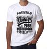 Ultrabasic Homme T-shirt Graphique Vintage Year Cadeau 1988