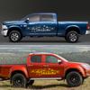 Боковая наклейка на автомобиль Внедорожник 4x4 Для Ford Ranger Raptor Пикап Isuzu Dma Nissan NAVARA Toyota Hilux DIY Аксессуары для АвтоТюнинга