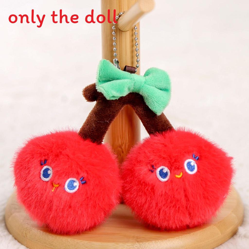 Плюшевый брелок Арбуз Баклажан Яблоко Чеснок Морковь для девочек Аксессуар для сумки