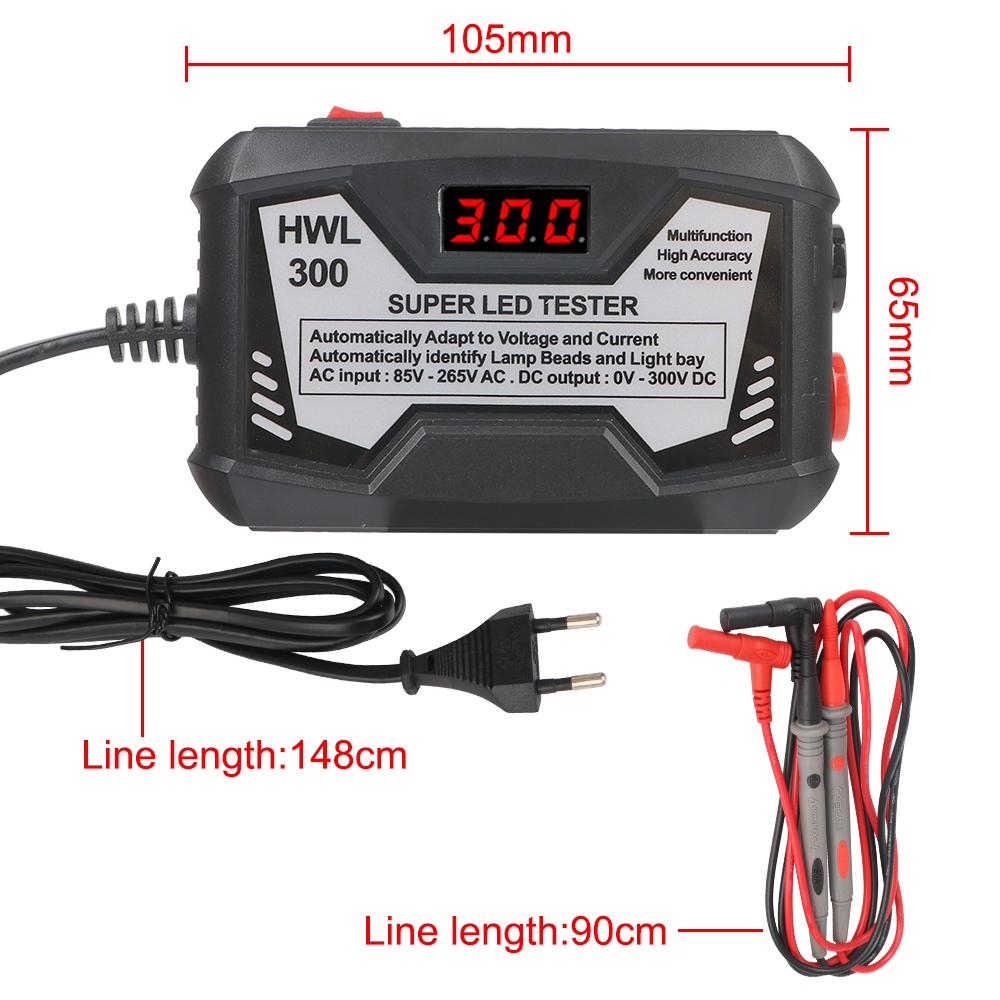 Многоцелевой светодиодный тестер для лент HWL300 Ls'd Tool светодиодный тестер для ламп 18 Вт EU Plug