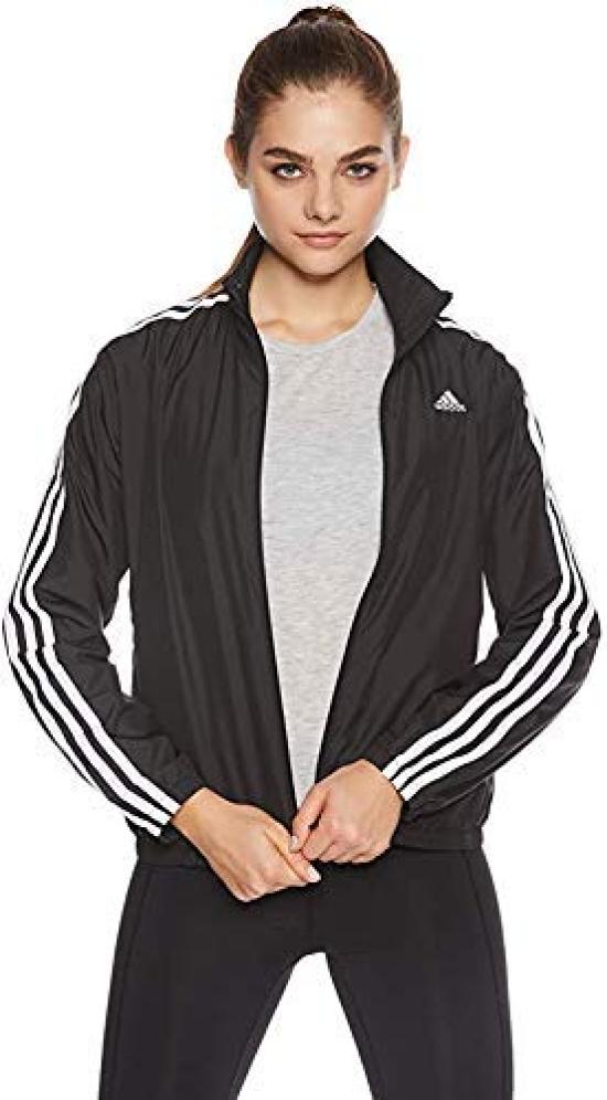 Adidas W ESS Wind Size M DN1365 3-Stripe Jacket, Women's, (Height 157-163cm),