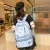 Women's Schoolbag Junior High School Student Backpack Printed Backpack