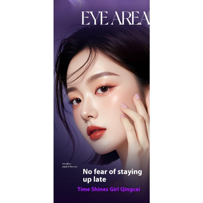 Крем для век с овечьей плацентой и фиолетовым кристаллом Lixes и подтягивает мозоли на глазах, освежает и легко впитывается