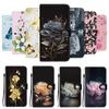 Wallet Case with Card Holder Floral PU Leather Case Kickstand Wrist Strap Shockproof Cover for Xiaomi Redmi 6 6A 7 8 9C Redmi Note 8T Xiaomi Mi 10T