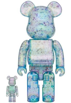 Bearbrick ANEVER 3-я высота BE@RBRICK Ver.100% и 400% приблизительно. 70мм/280мм