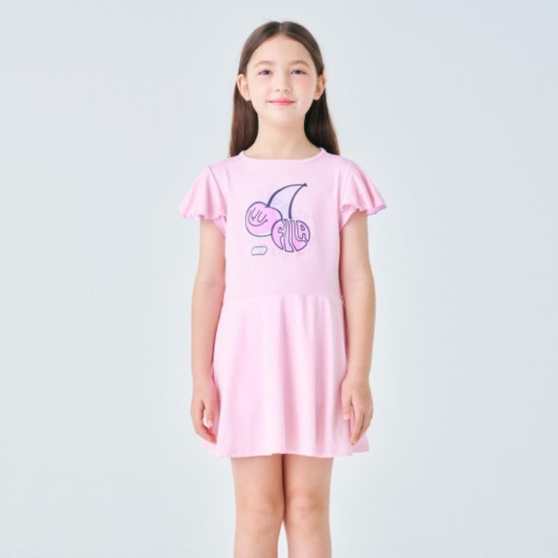[fila Kids] Water Play Cherry Dress  Fk2opf2w01f Lpk  q0zFk2opf2w01fLpk