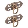 2pcs Durable Cabinet Door Handle With Screws Antique Pull Handle Drawer Pull Handle  Wardrobes