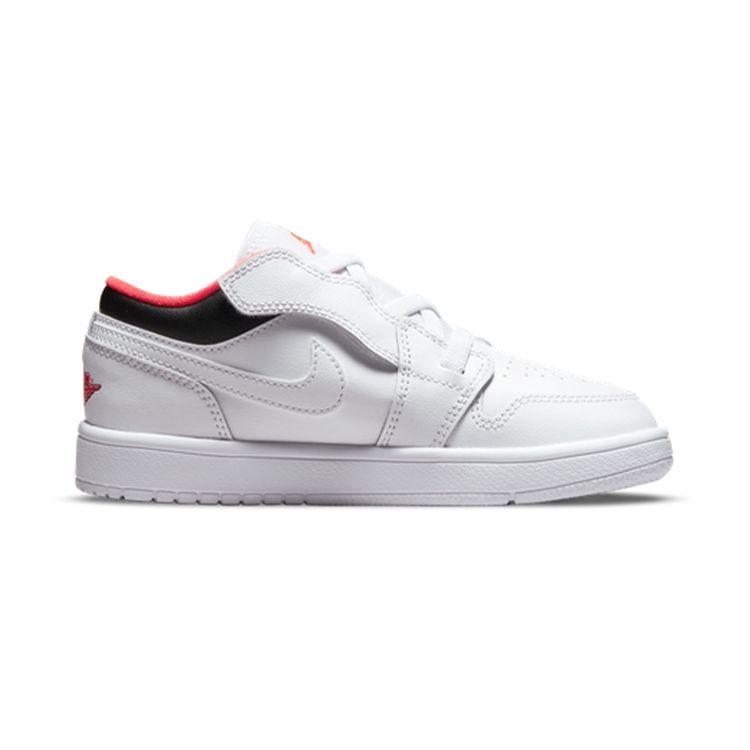 Детские кроссовки Air Jordan 1 Low ALT PS White Infrared 23 Black BQ6066-160
