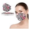 Adult Leopard Flowers Printed Outdoor Prevention Fish Mask Face 
