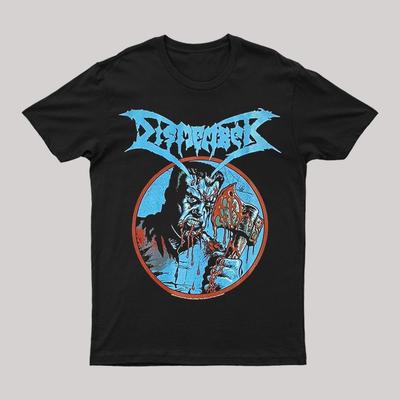 Dismember Band SKIN HER ALIVE Футболка Черная Унисекс S-5XL IM1313