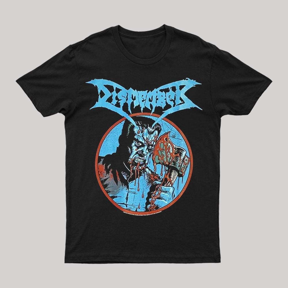 Dismember Band SKIN HER ALIVE Футболка Черная Унисекс S-5XL IM1313