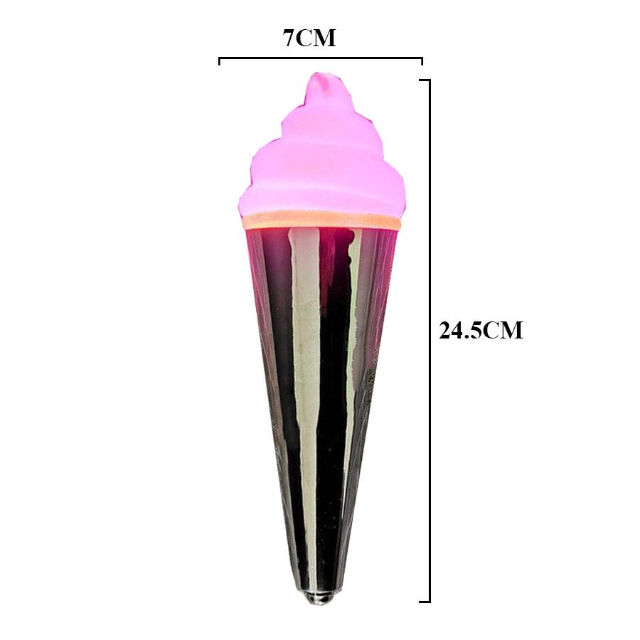 Ручной светодиодный стробоскоп в виде мороженого, электронные бенгальские огни, танцевальная вспышка для VIP-вечеринок, ночных клубов, декор