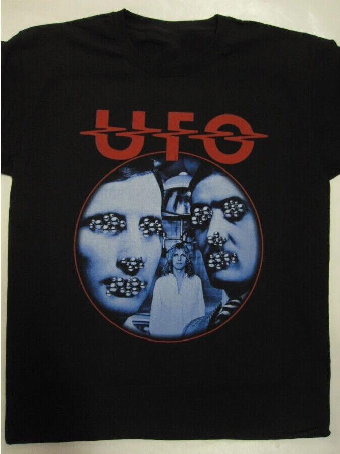 UFO Band Obsession Heavy Cotton Black All Size Unisex Shirt KK542