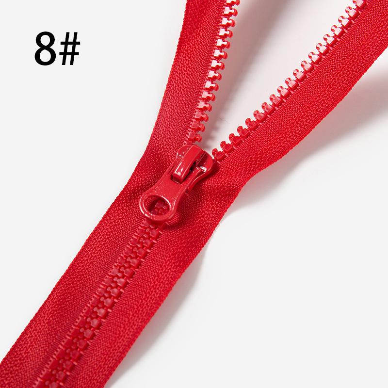 5# Спиральные молнии из смолы Портной Цветная молния с открытым концом DIY Ручная работа Пуховик Пальто Одежда Швейные аксессуары