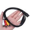 5Feet/1.5M Usb 2.0 Female To 3 Rca Male Video A/V Camcorder Adapter Cable