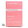 Fresh Water Farm Rose Water Conditioner Bar, 70g, 3 Units