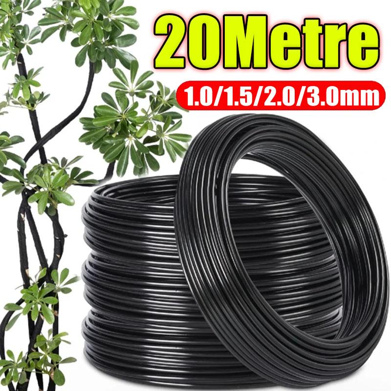 Aluminum Bonsai Wire Rolls for Tree Shaping and Branch Training Soft Metal Plant Support Fixing Strings for Garden DIY Crafts