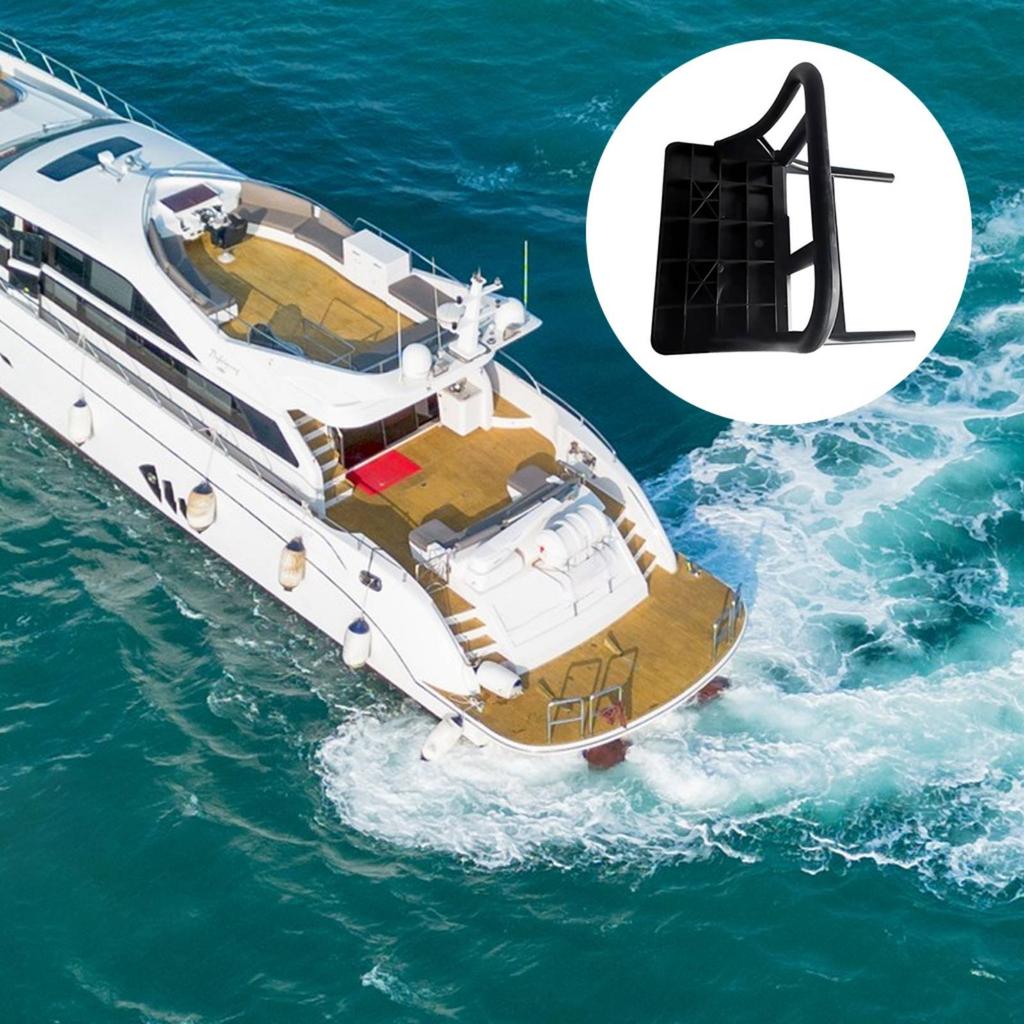 Inflatable Boat Engine Bracket Long-Lasting Nylon Inflatable Boat Engine Mount Engine Mounting Bracket Easy Installation Sturdy