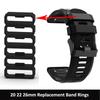 Watch Strap Loop Band Rings For Garmin Fenix Silicone Band Keeper Watch Buckle Watch Band Keeper