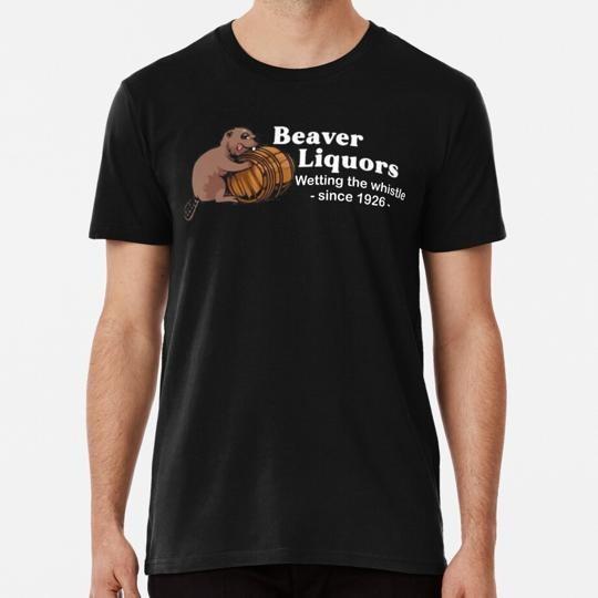 Beaver Liquors Напиться с 1926 года S–5XL Сделано в США Футболка