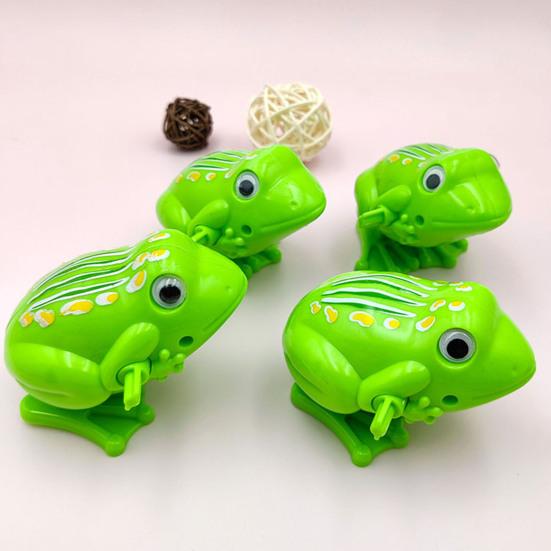 Заводная игрушка Развивающая детская игрушка Лягушка Заводная игрушка Интерактивная бегающая игрушка Животное