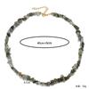 Natural crystal necklace, crystal sweater chain, autumn and winter long necklace, Christmas gift, Stocking stuffers, Valentine's Day gift