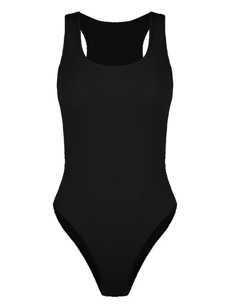 Женское сексуальное облегающее боди на бретелях