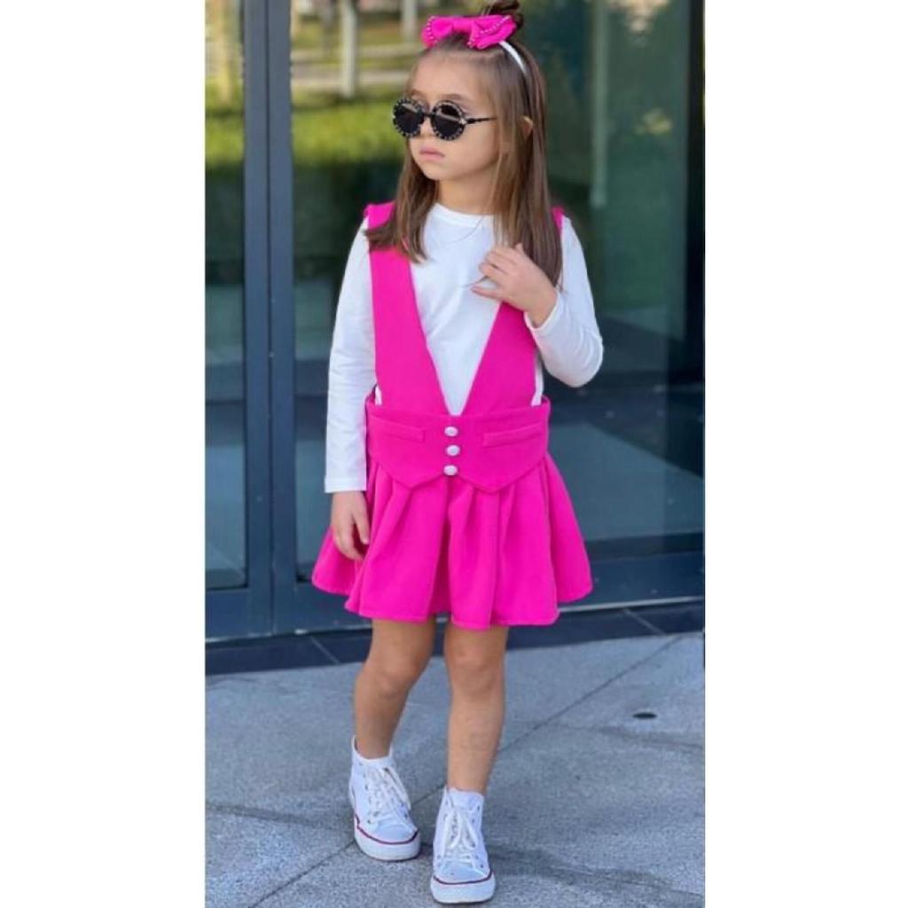 Блузка с длинным рукавом для девочек, комплект из 3 предметов, 9069