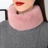 Neck Protection Plush Scarf Fashionable and Versatile