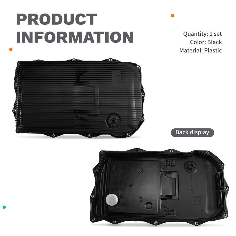 Transmission Oil Pan 24115A13115 24117613253 For BMW 1 2 3 4 5 6 8 F20 F22 F30 F34 F45 G30 F12 F01 F02 F03 G11 E84 F25