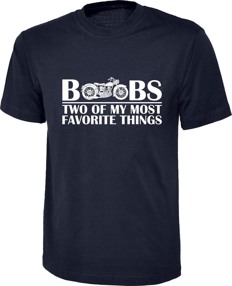 Boobs Bike Two Of My Most Favorite Things Tshirt Funny Offensive Unisex Top