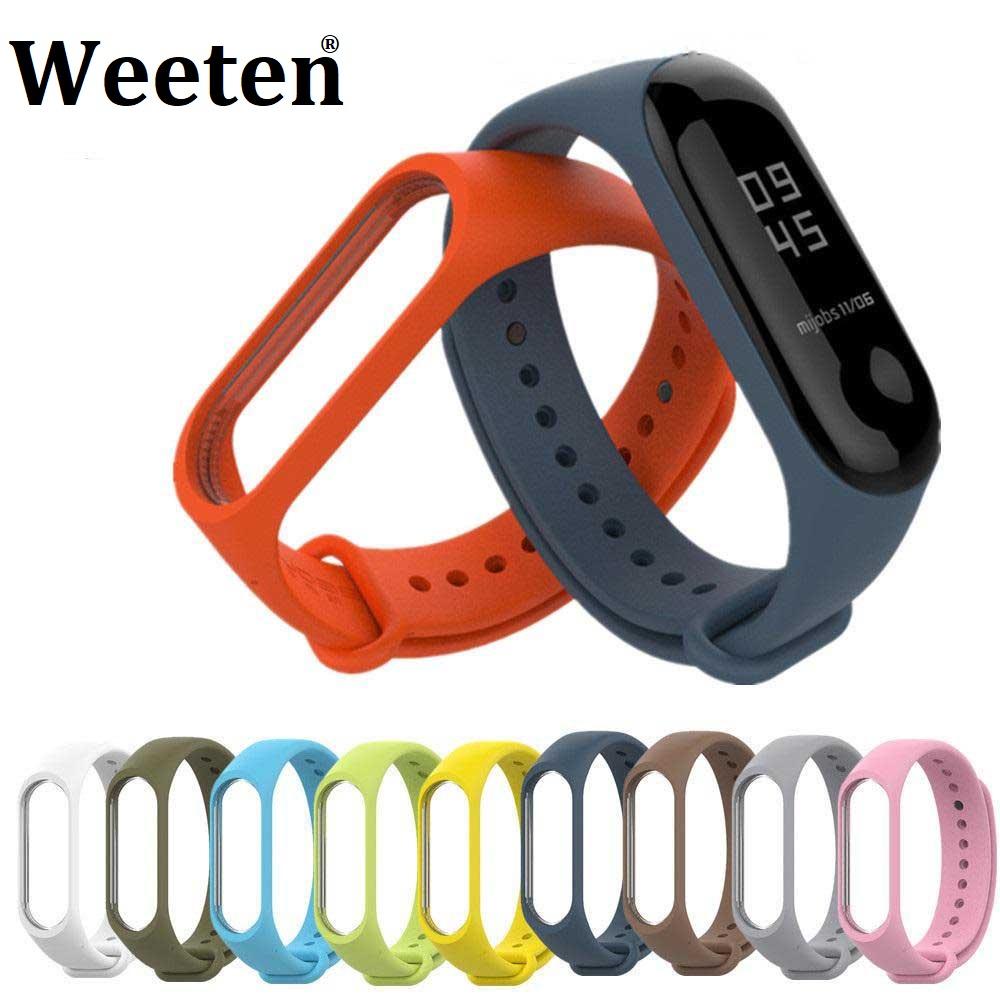 14 цветов мягкий силиконовый ремешок для браслета Xiaomi Mi Band 7/6/5/ремешок для часов замена смарт-браслета