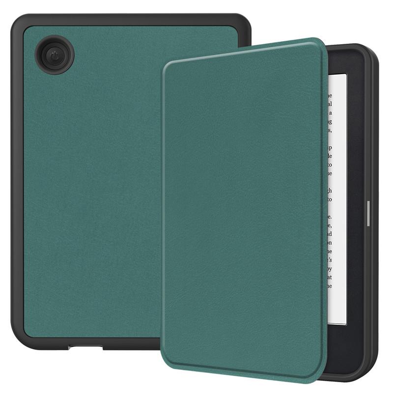 Чехол funda для KOBO Clara 2E Чехол 2022 Smart Cover Искусственная кожа Силиконовая задняя крышка Полный корпус Чехол для электронной книги для Etui Kobo Clara 2e Чехол Capa