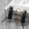 Chapstick Pouch Keychain Transparent Pvc Lipstick Holder For Outdoor