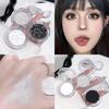 Solid Color Matte Pure White Eye Shadow Silkworm Eye And Brightening Highlighter Delicate Head T8F1