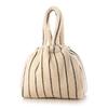 BONGUSTA NARAM HANDBAG SMALL Handbag by Naram for Terry Fluffy Women, Cloth, Cotton, Lightweight, Striped, BON97, Summer, Sea, Pool, Sustainable,