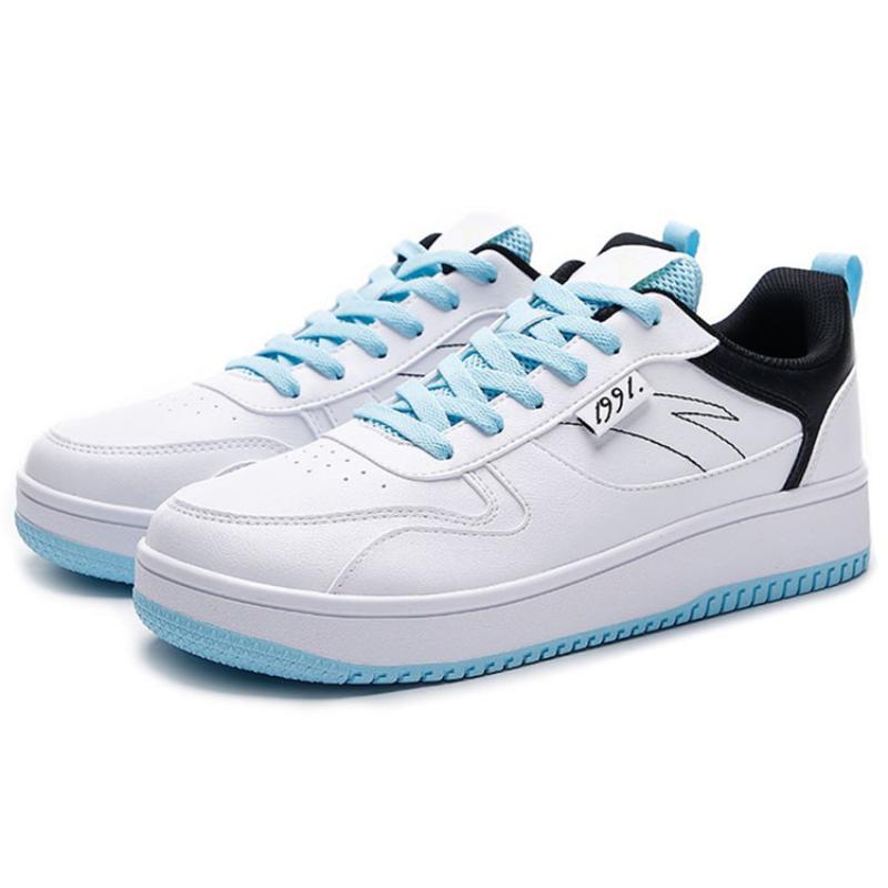 Anta Life Collection Устойчивые к истиранию Дышащие Низкие Скейтборд-Кроссовки Мужские Бело-Черные Кроссовки 912138012-1