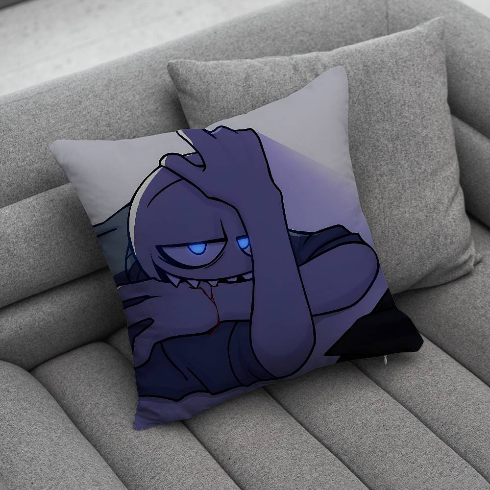 PPetersS Your Boyfriend Pillow Case Antidustmite Pillowcase Invisible zipper silky short plush Sofa cushion cover