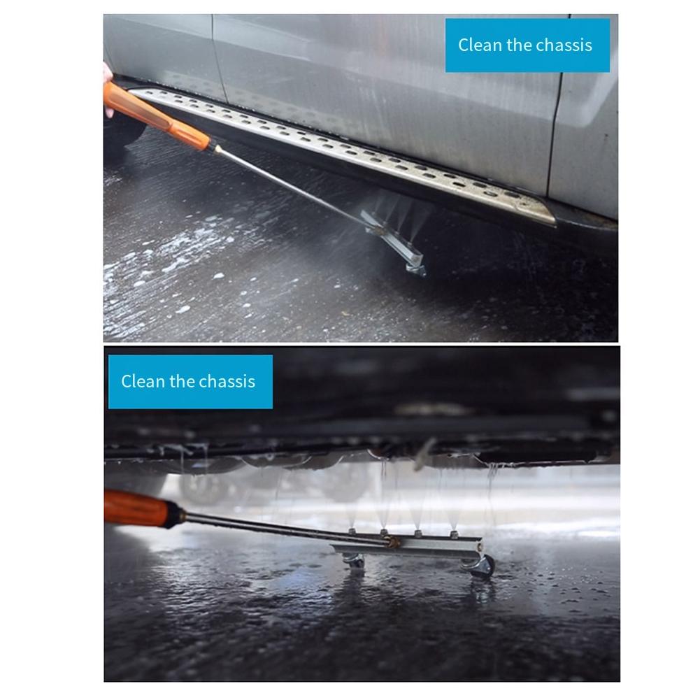 Powerful Undercarriage Pressure Washer Attachment For Efficient Chassis To Effectively Remove Dirt, Grime, And Debris