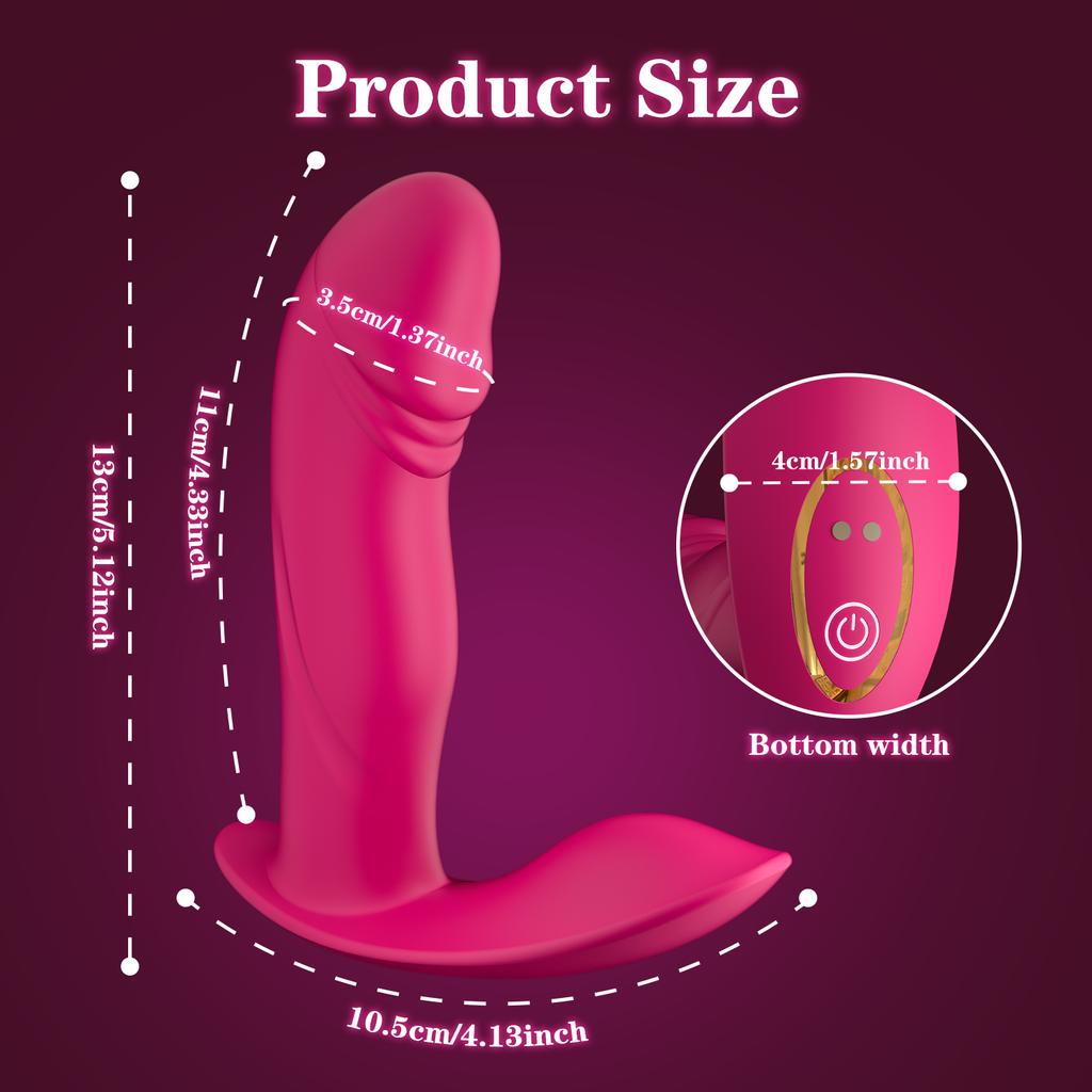 Управление через приложение носимый дилдо вибратор для женщин клитор стимулятор массажер точки G женская анальная пробка вибрирующие взрослые секс-игрушки