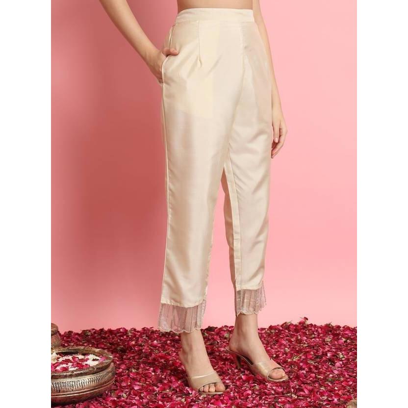 Women Designer Silk Blend Kurta Pant Dupatta Set Party Wear Top Tunic Kurti SC-2121