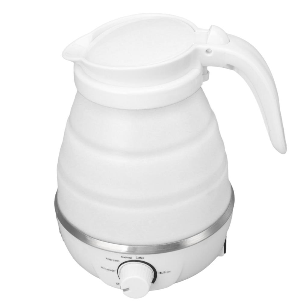 0.6L Foldable Electric Kettle 600W Heat Resistant Rust Proof Portable Electric Kettle for Travel