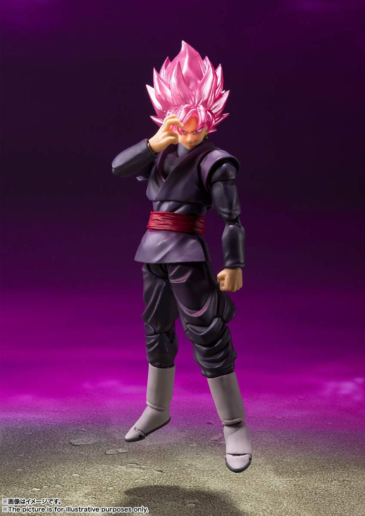TAMASHII NATIONS Dragon Ball Series Goku Black Super Saiyan Rose 140 мм ПВХ ABS окрашенная подвижная фигурка SHFiguarts - - (Перепродажное издание) приблизительно. &