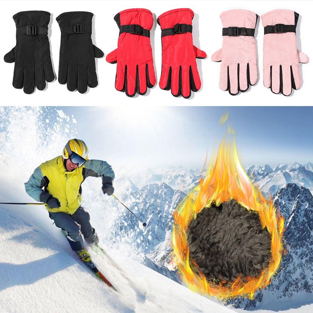 Windproof Ski Gloves Waterproof Adult Mitten Winter Must Warm Gloves  Snow Snowboard
