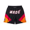 Баскетбольные шорты Li Ning Wade Series с цветным принтом и буквами, мужские черные AAPQ379-1