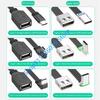 USB C на USB A Адаптер OTG Кабель 90 градусов Type C Штекер на USB 2.0 Разъем Кабель для MacBook Pro Samsung Xiaomi Ноутбука Компьютера
